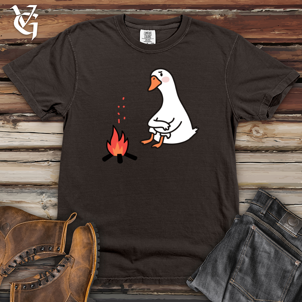 Duck With Fire Heavy Cotton Comfort Colors Tee