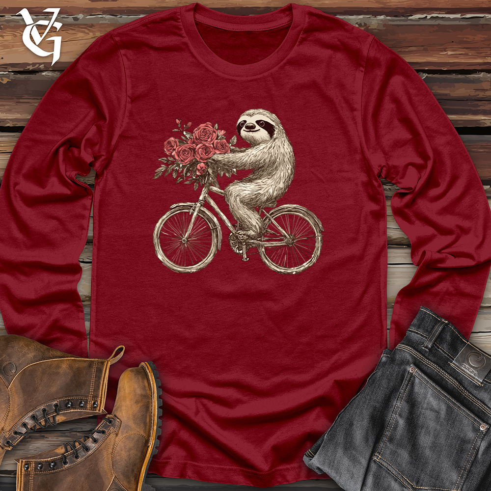 Sloth Romance Ride Long Sleeve