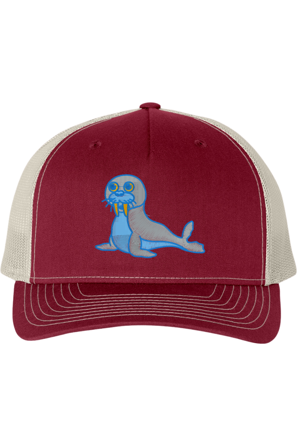 Sea Lion Embroidered Trucker Cap