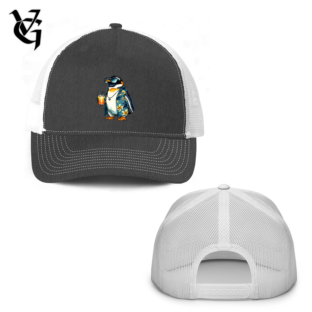 Penguin Vacation Vibes Trucker Hat