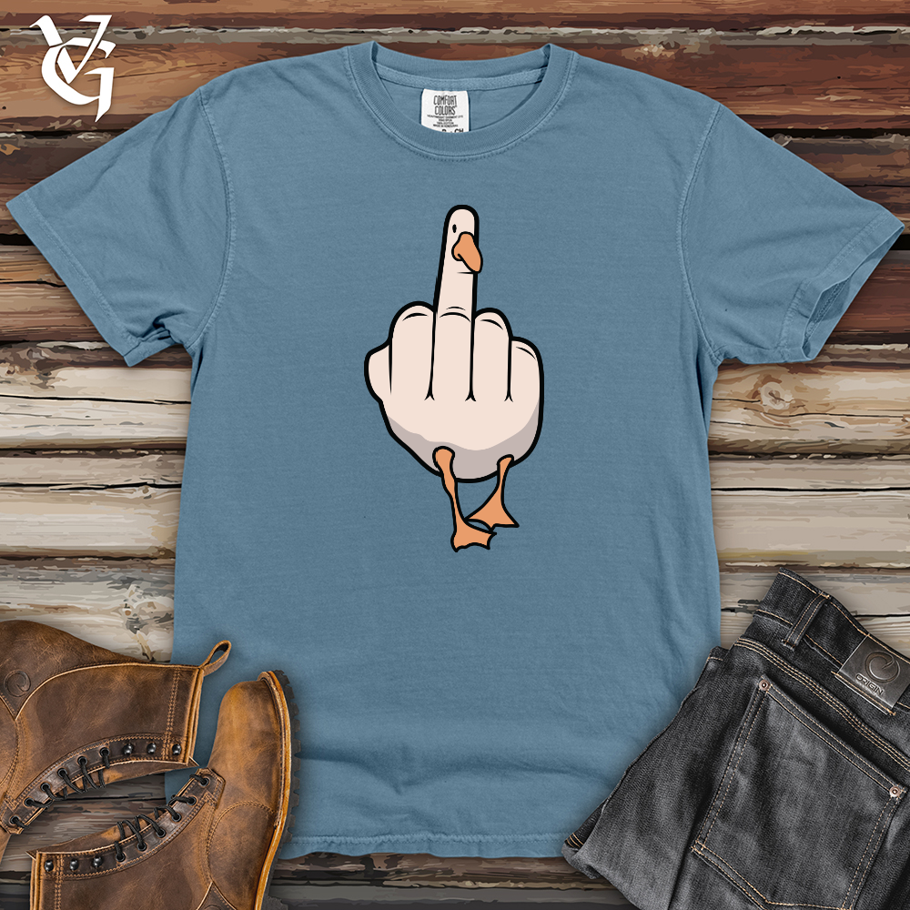 Viking Goods Duck Duck Heavy Cotton Comfort Colors Tee Blue Jean / L