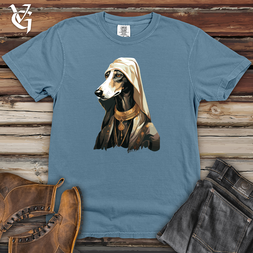 Viking Goods Saluki Prince Heavy Cotton Comfort Colors Tee Blue Jean / L