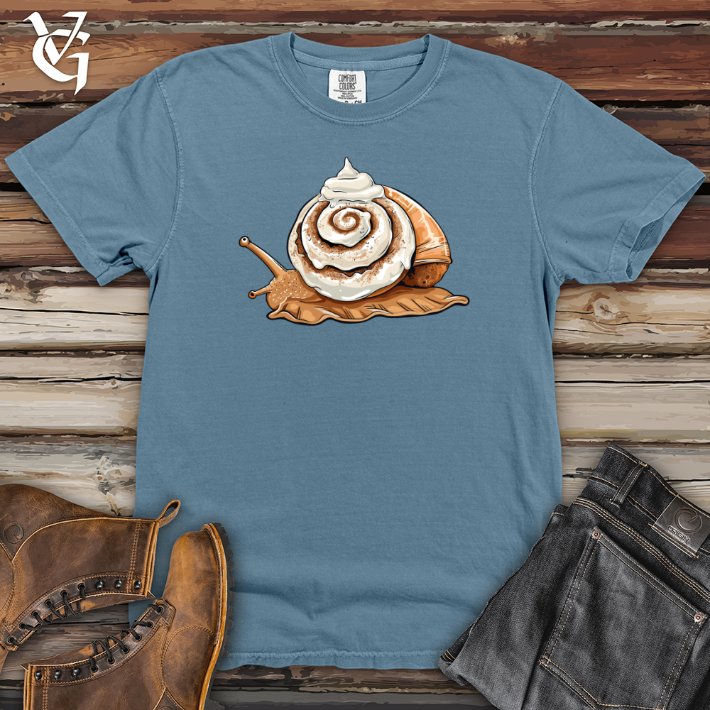 Viking Goods Snail Cinnamon Delight Heavy Cotton Comfort Colors Tee Blue Jean / L