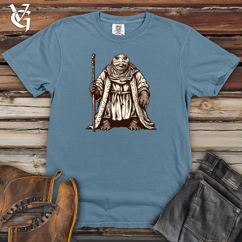 Viking Goods Toad Sage Wisdom Heavy Cotton Comfort Colors Tee Blue Jean / L