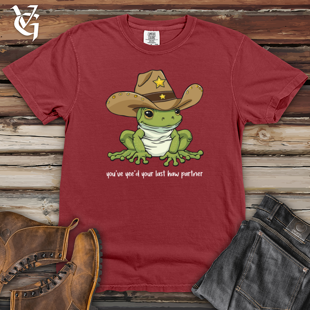 Viking Goods You Just Yee'd Your Last Haw Heavy Cotton Comfort Colors Tee Brick / L