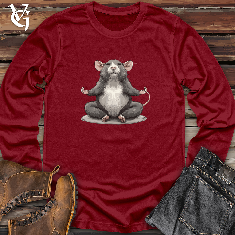 Viking Goods Zen Rat Reflection Long Sleeve Cardinal / L