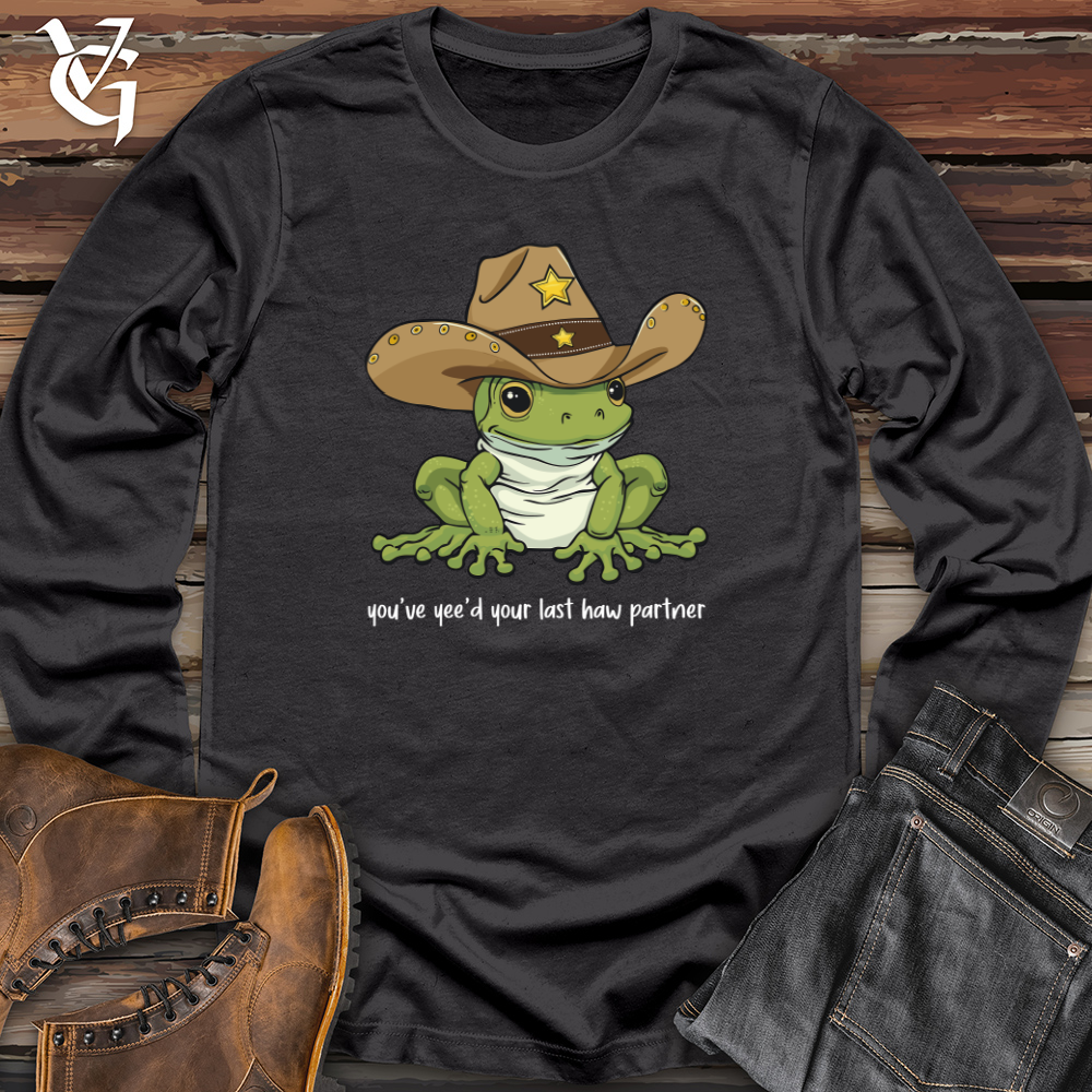 Viking Goods You Just Yee'd Your Last Haw Long Sleeve Dark Grey / L