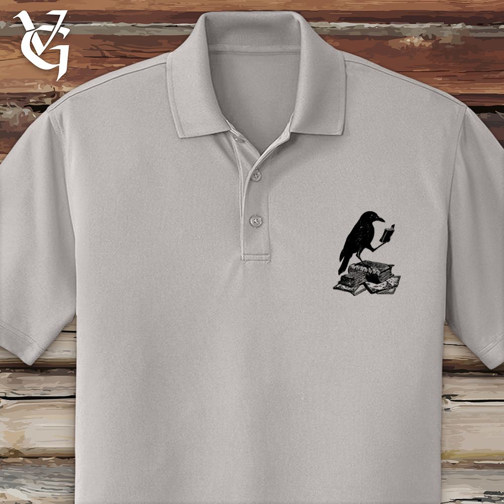 Viking Goods A Little Light Reading Polo Gusty Grey / L