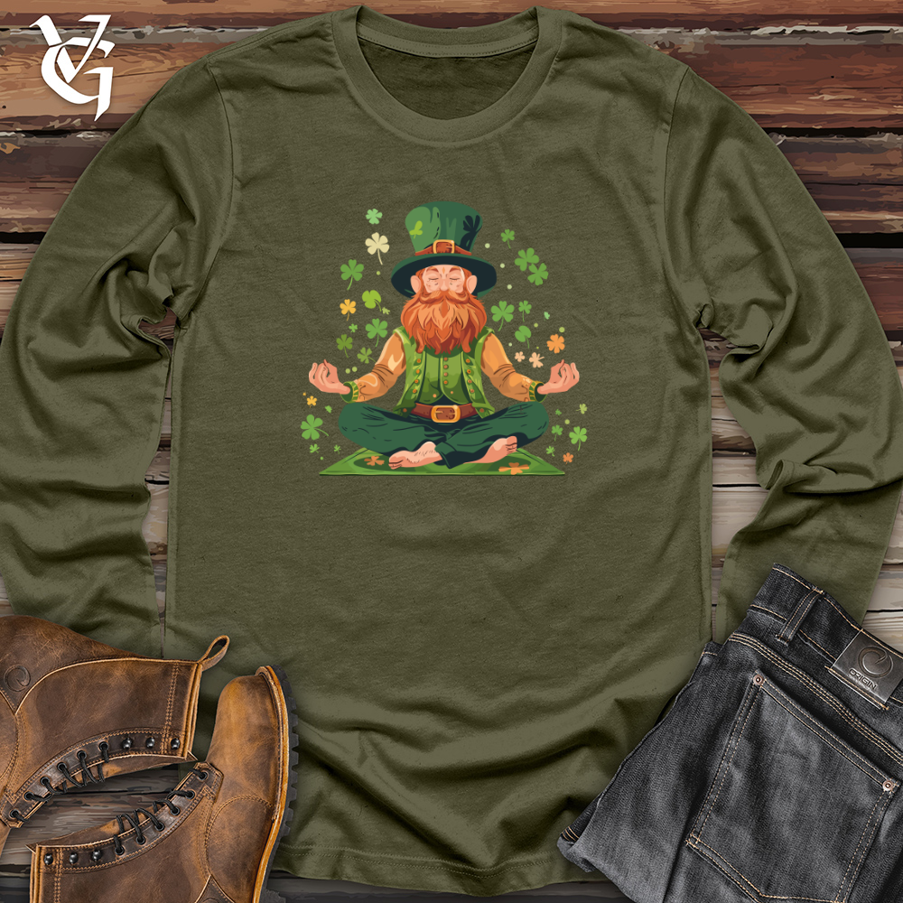 Viking Goods Leprechaun Zen Harmony Long Sleeve Military Green / L