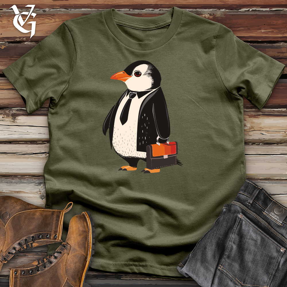 Viking Goods Penguin Executive Charm Cotton Tee Military Green / L