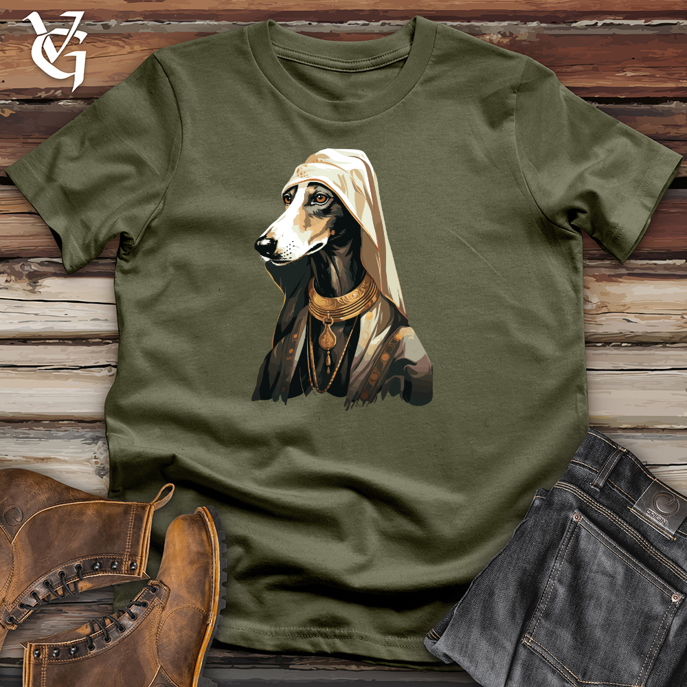 Viking Goods Saluki Prince Cotton Tee Military Green / L