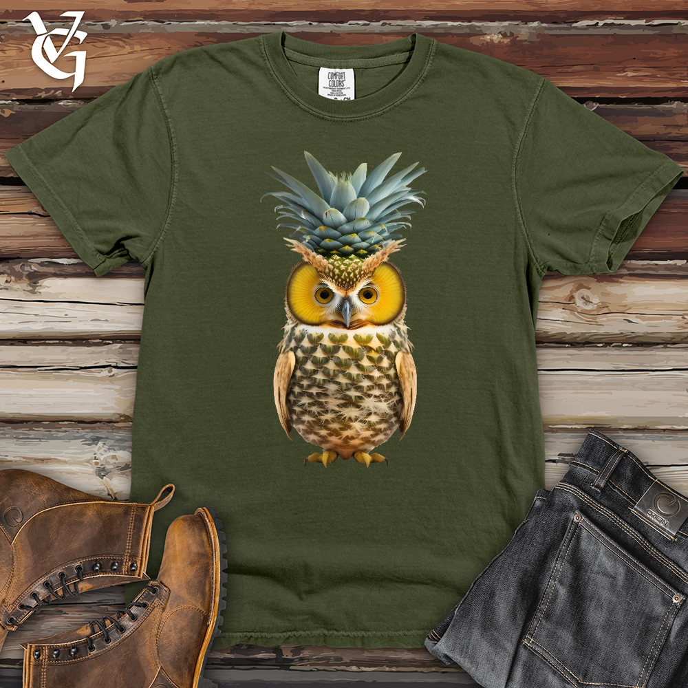 Viking Goods Pineowlpple Heavy Cotton Comfort Colors Tee Moss / L