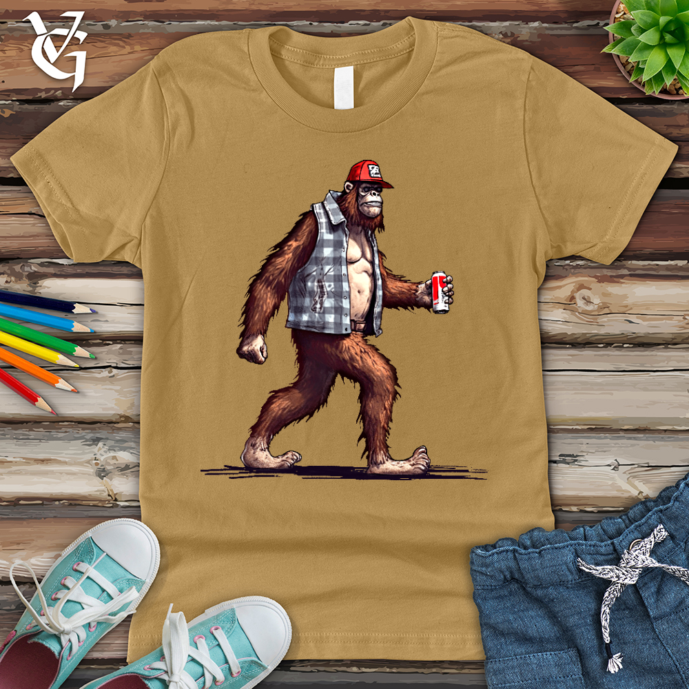 Viking Goods Big Foot Stroll Youth Tee Mustard / L