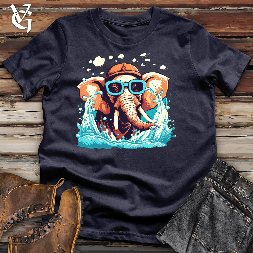 Viking Goods Elephant Sprayground cotton Tee Navy / L