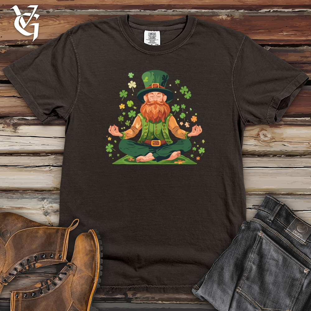 Viking Goods Leprechaun Zen Harmony Heavy Cotton Comfort Colors Tee Pepper / L
