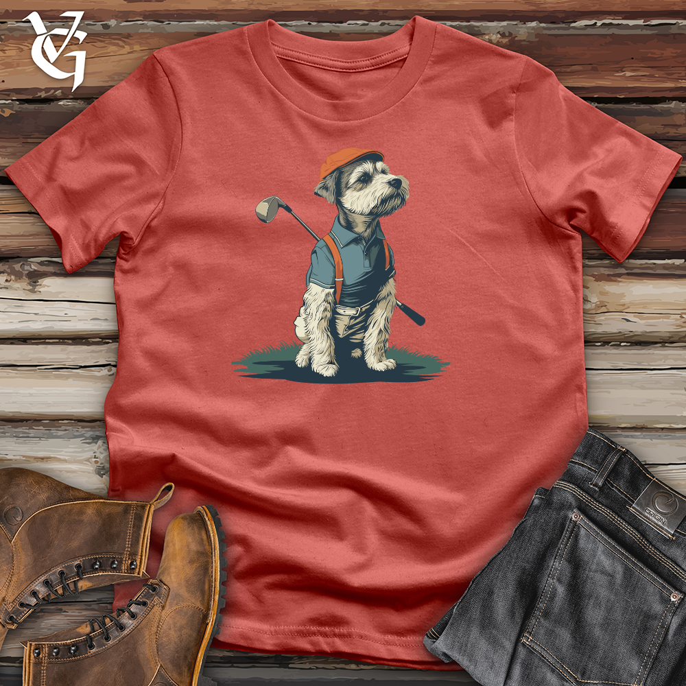 Viking Goods Dog Golf Ace Cotton Tee Rust / L