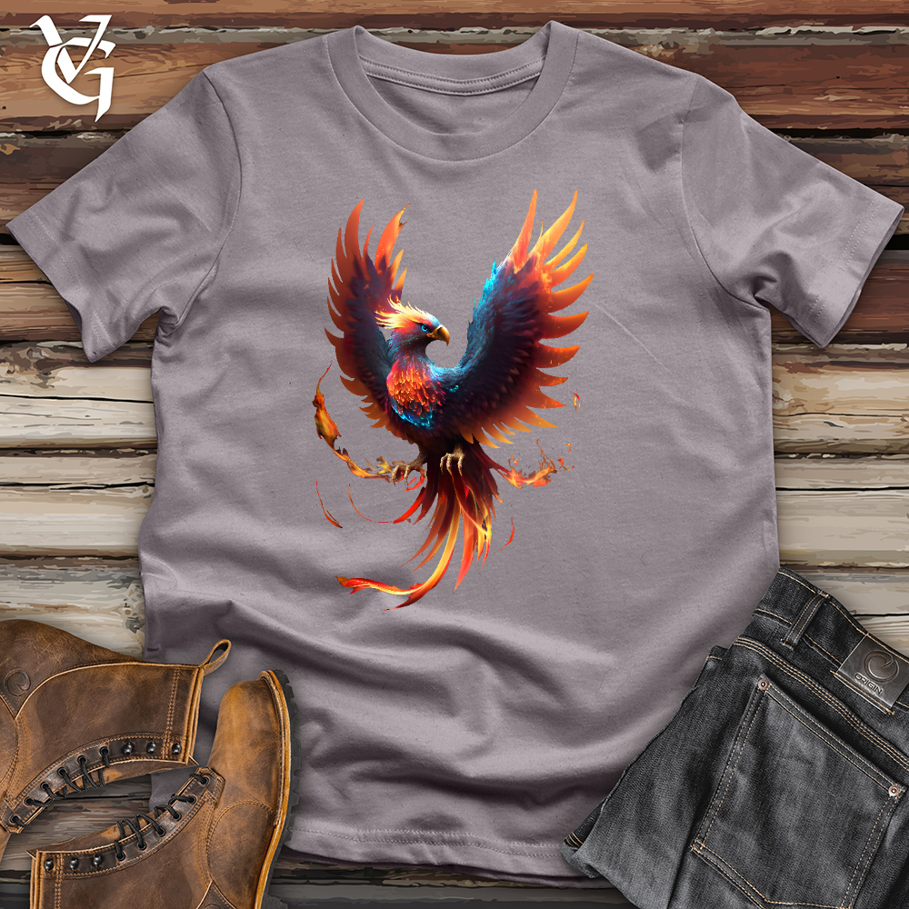 Viking Goods Fire Bird Cotton Tee Storm / L