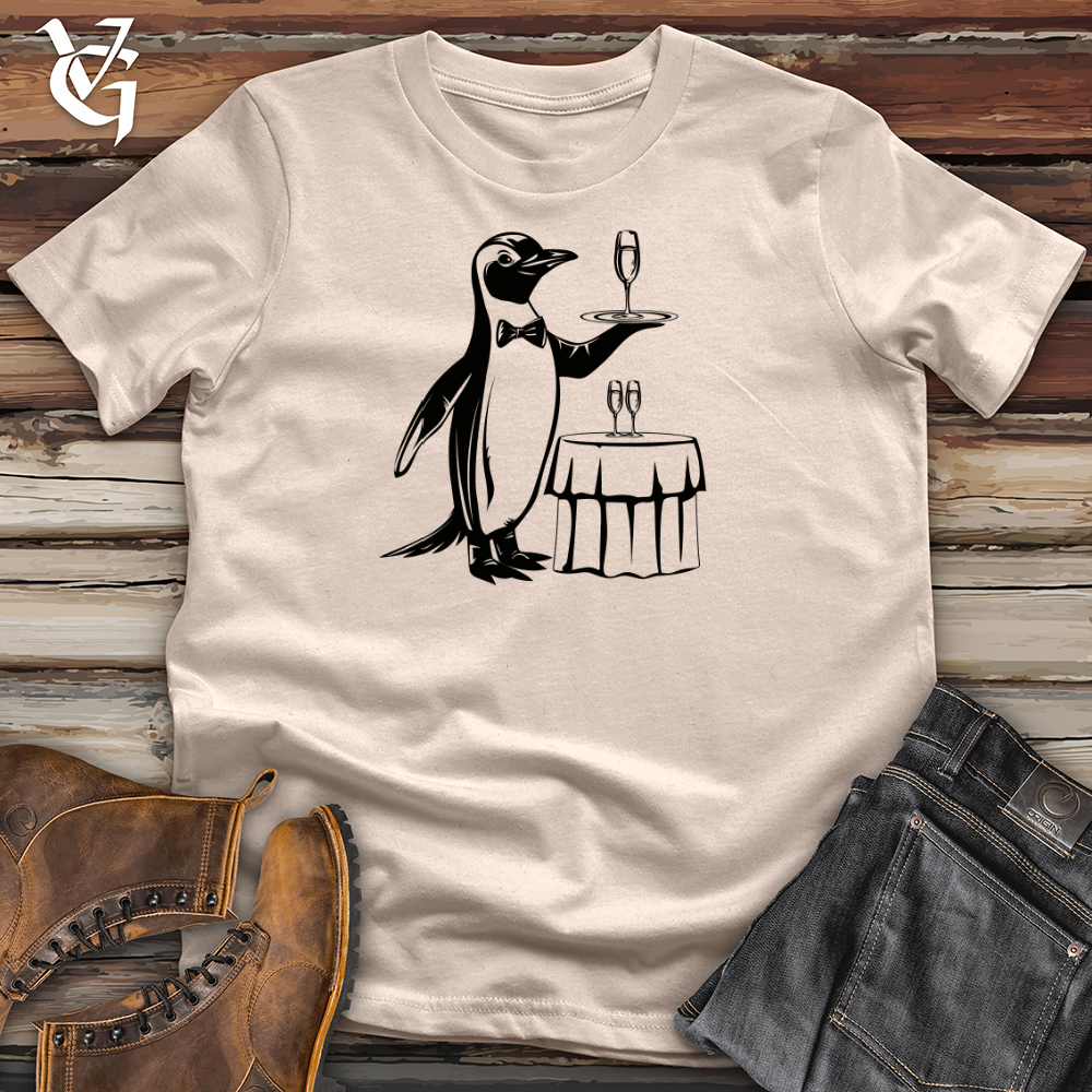 Viking Goods Penguin Waiter Elegance Cotton Tee Ash / L