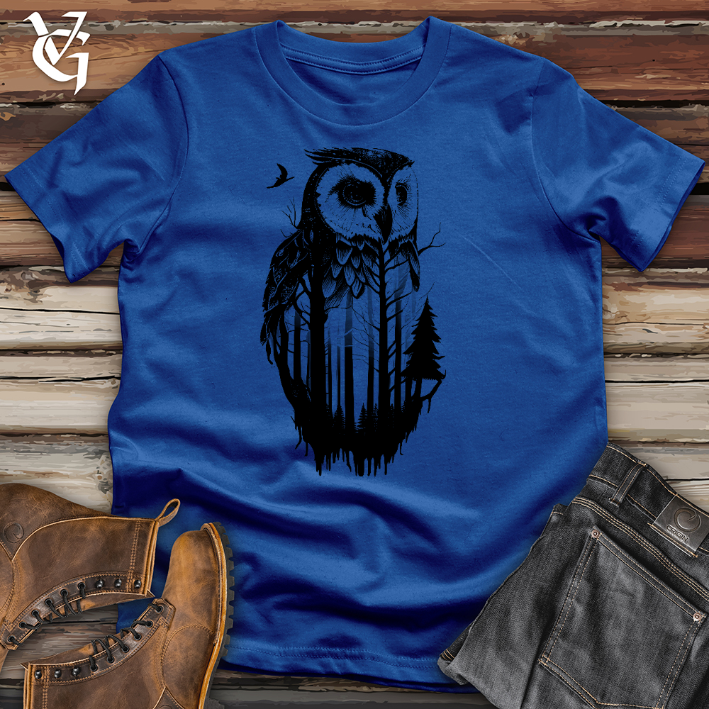 Viking Goods Owl Soul Cotton Tee True Royal / L