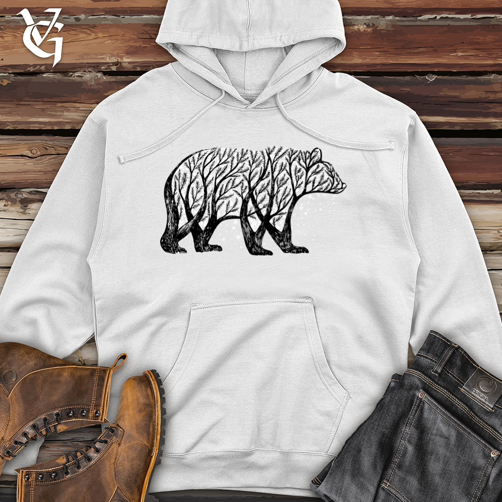 Viking Goods Winter Bjorn Midweight Hooded Sweatshirt White / L