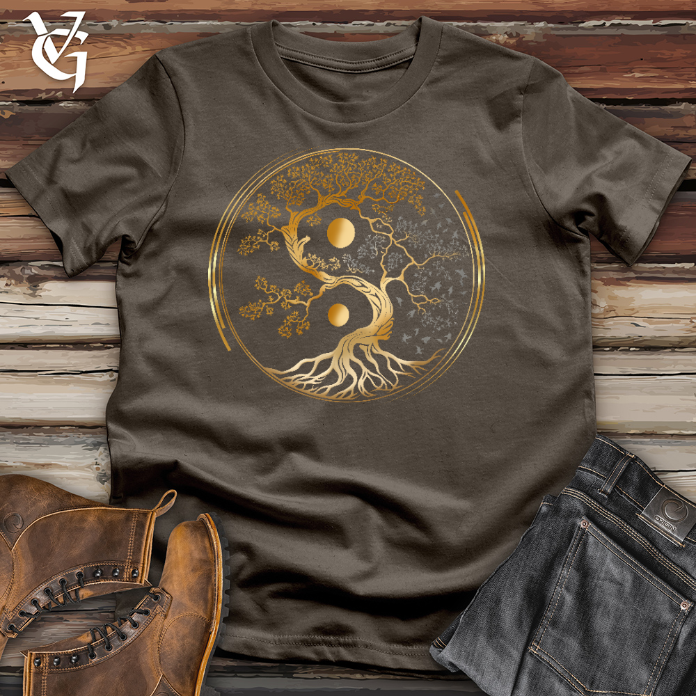 Tree Of Life Yin Yang Cotton Tee