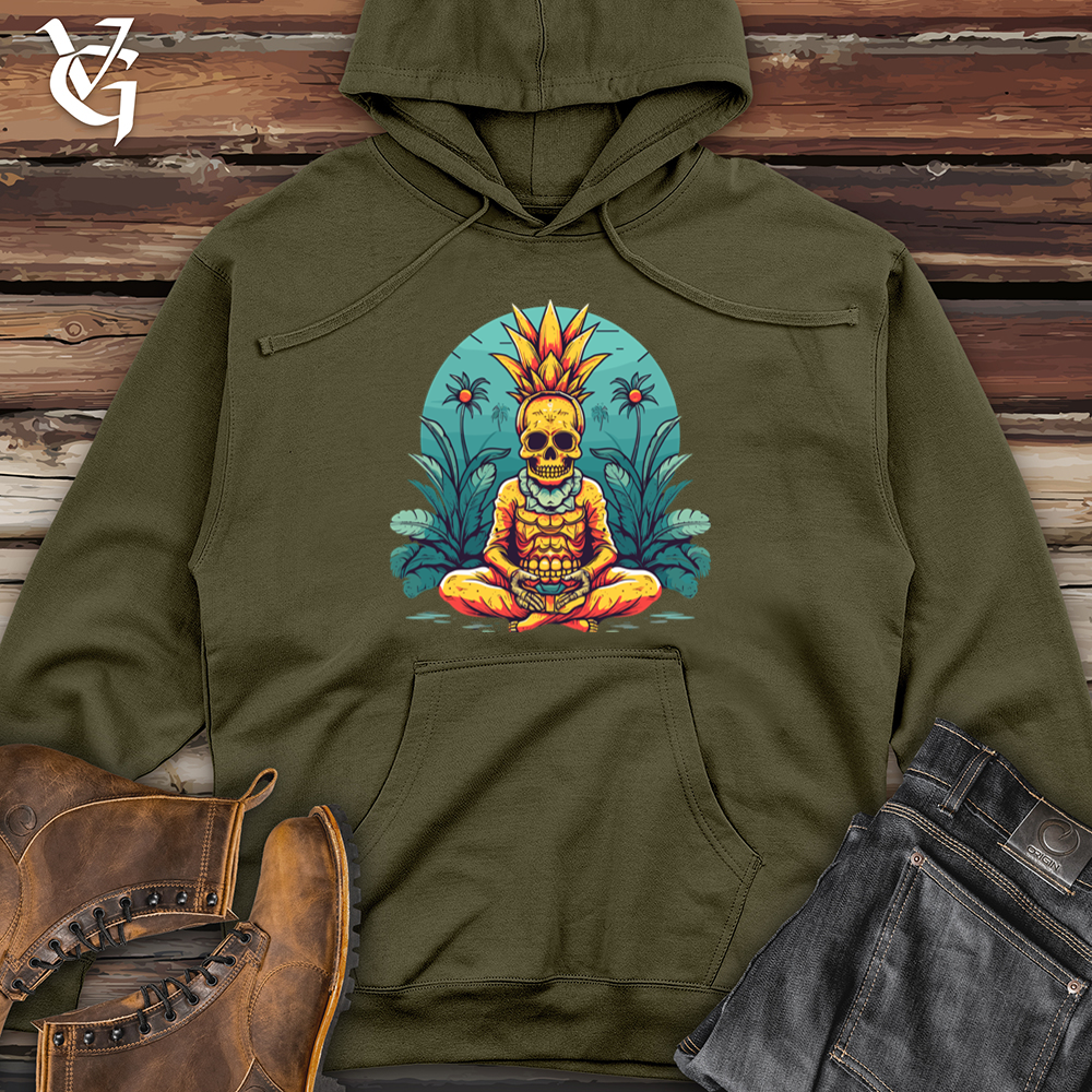 Pop Yoga Pineapple Midweight Hooded Sweatshirt