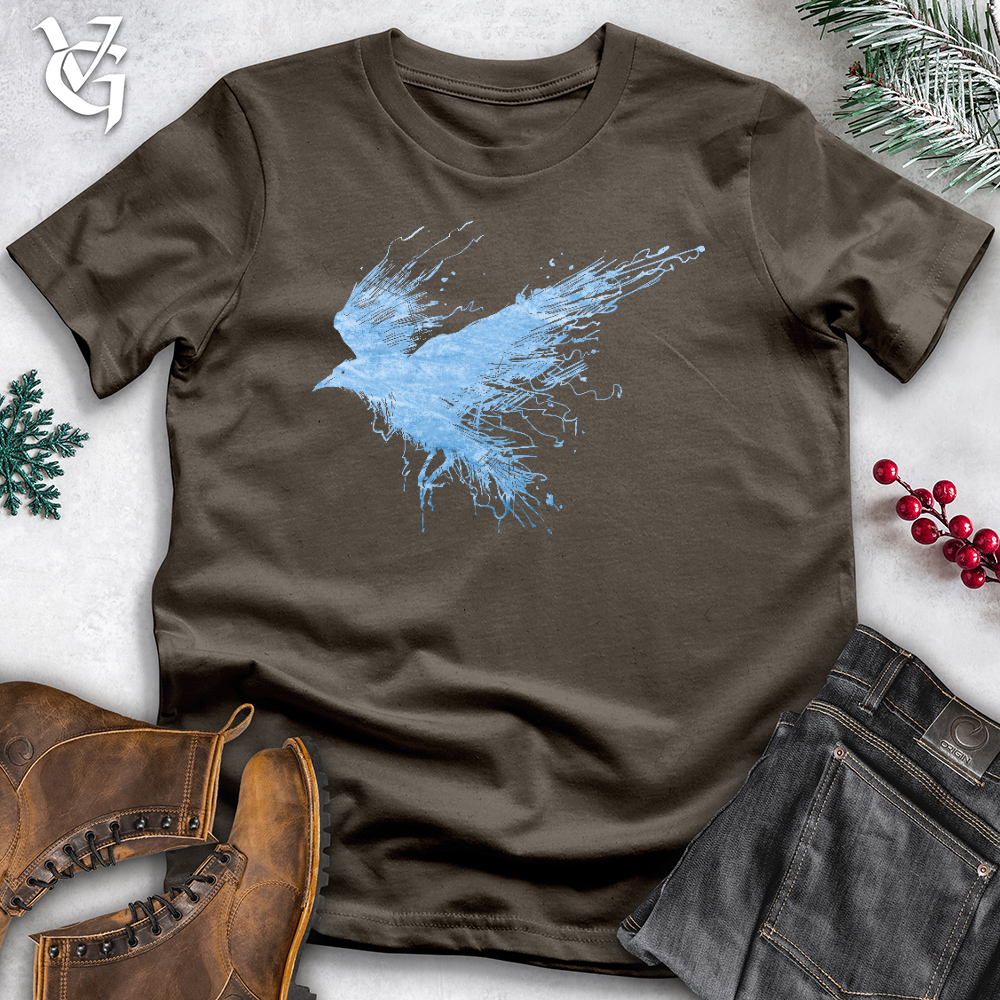 Smokey Winter Raven Cotton Tee