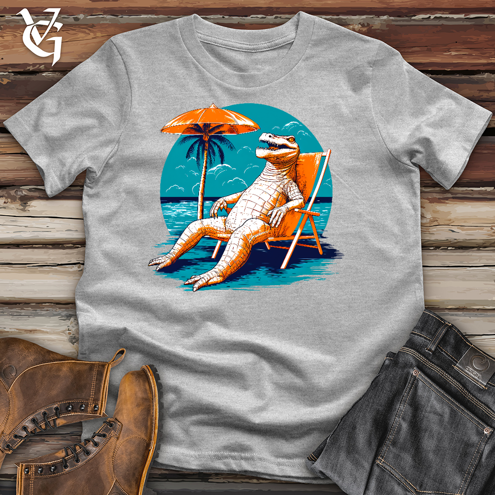 Chillin Crocodile Cotton Tee
