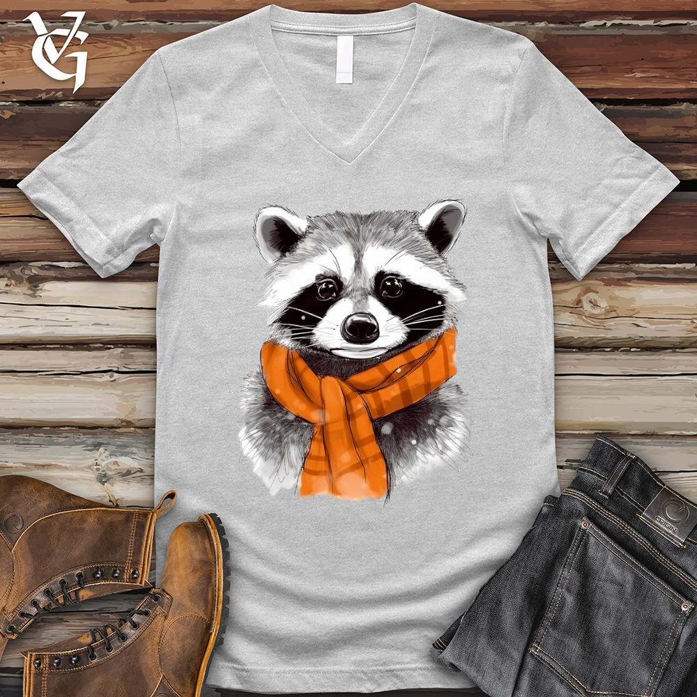 Raccoon Chief V-Neck Tee