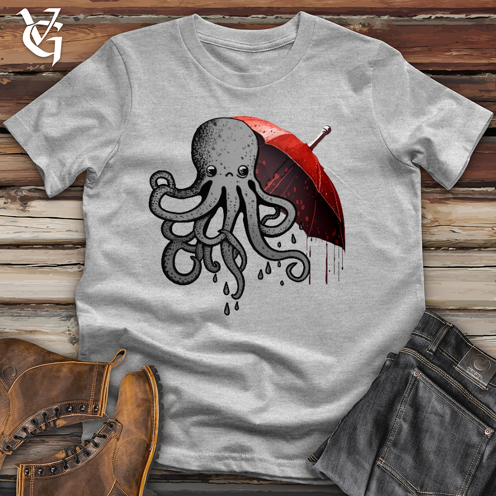 Octopus Umbrella Cotton Tee