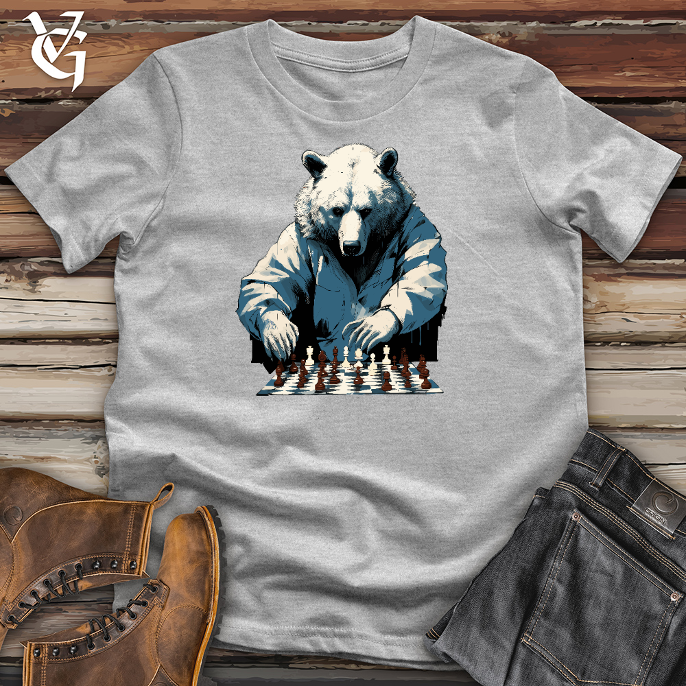 Bear Chess Master Cotton Tee