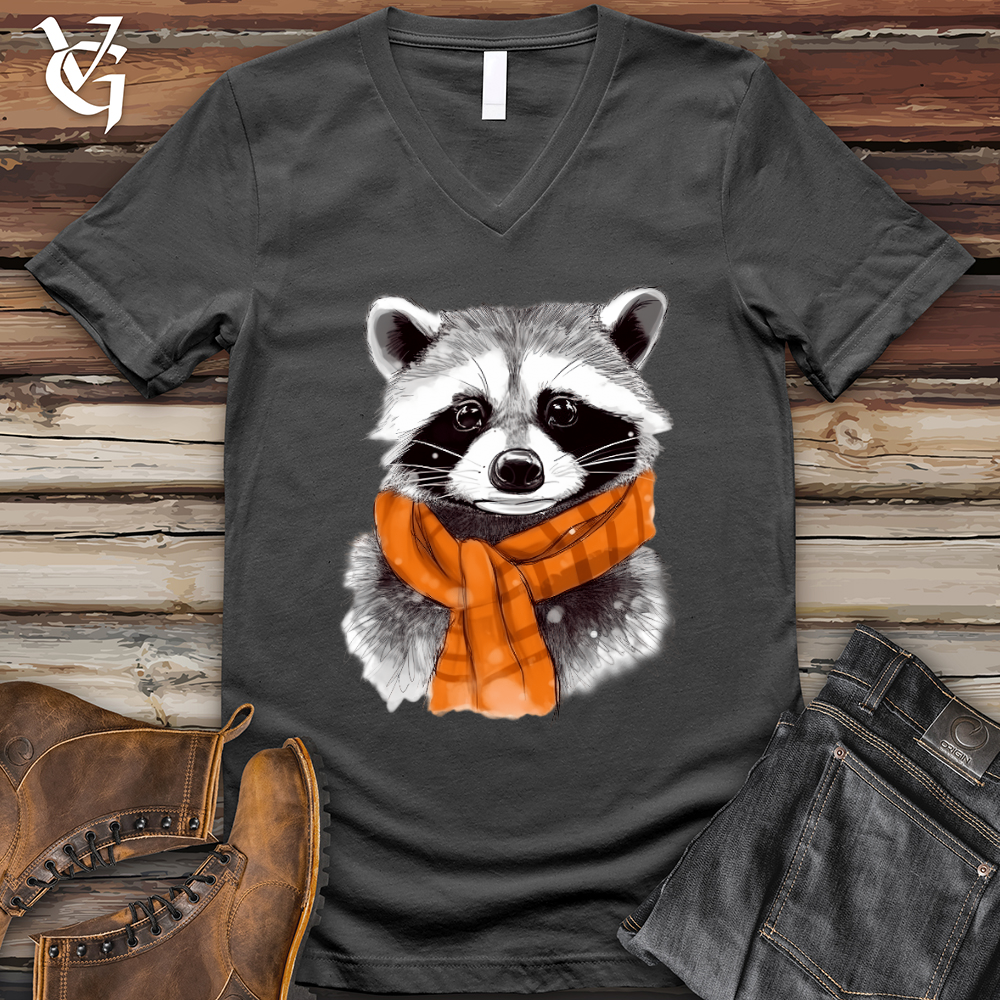 Raccoon Chief V-Neck Tee