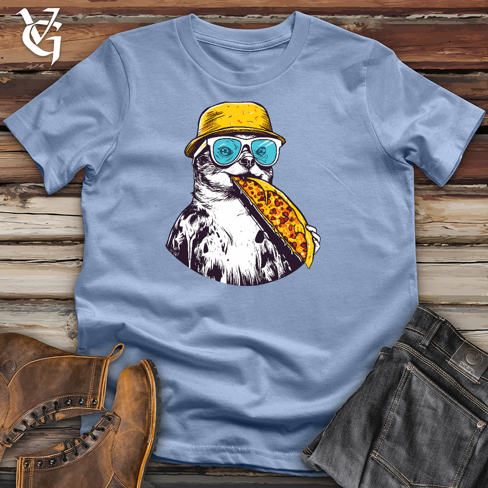 Pizza Chill Penguin Cotton Tee