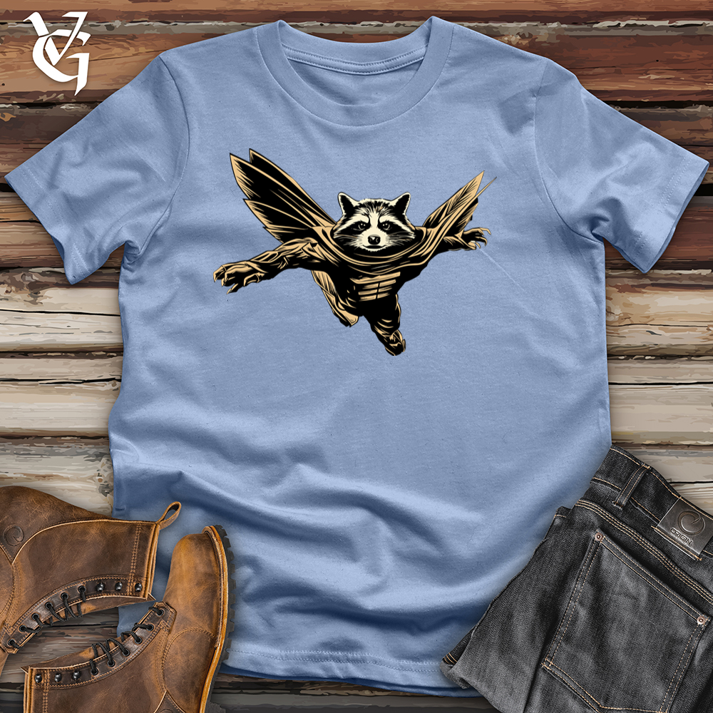 Retro Raccoon Aviator Cotton Tee