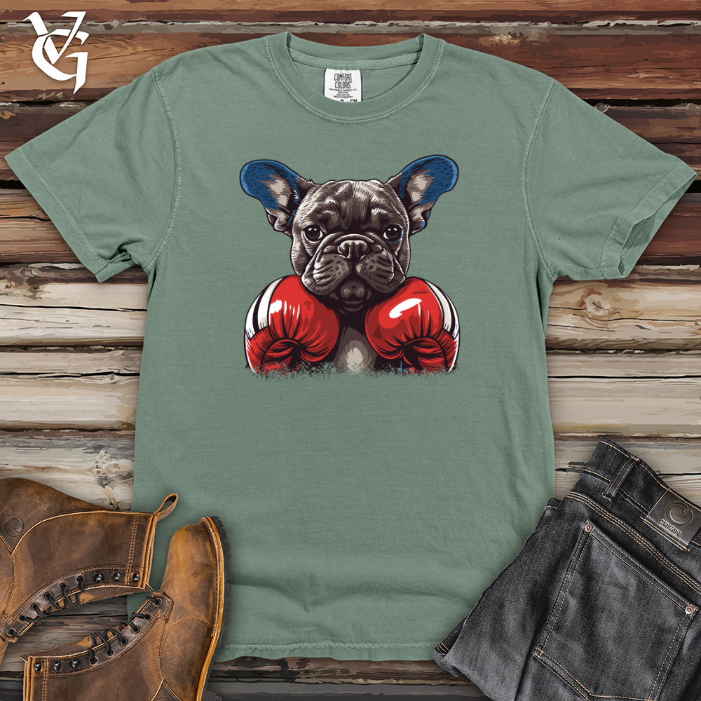 Bulldog Boxing Champ Heavy Cotton Comfort Colors Tee