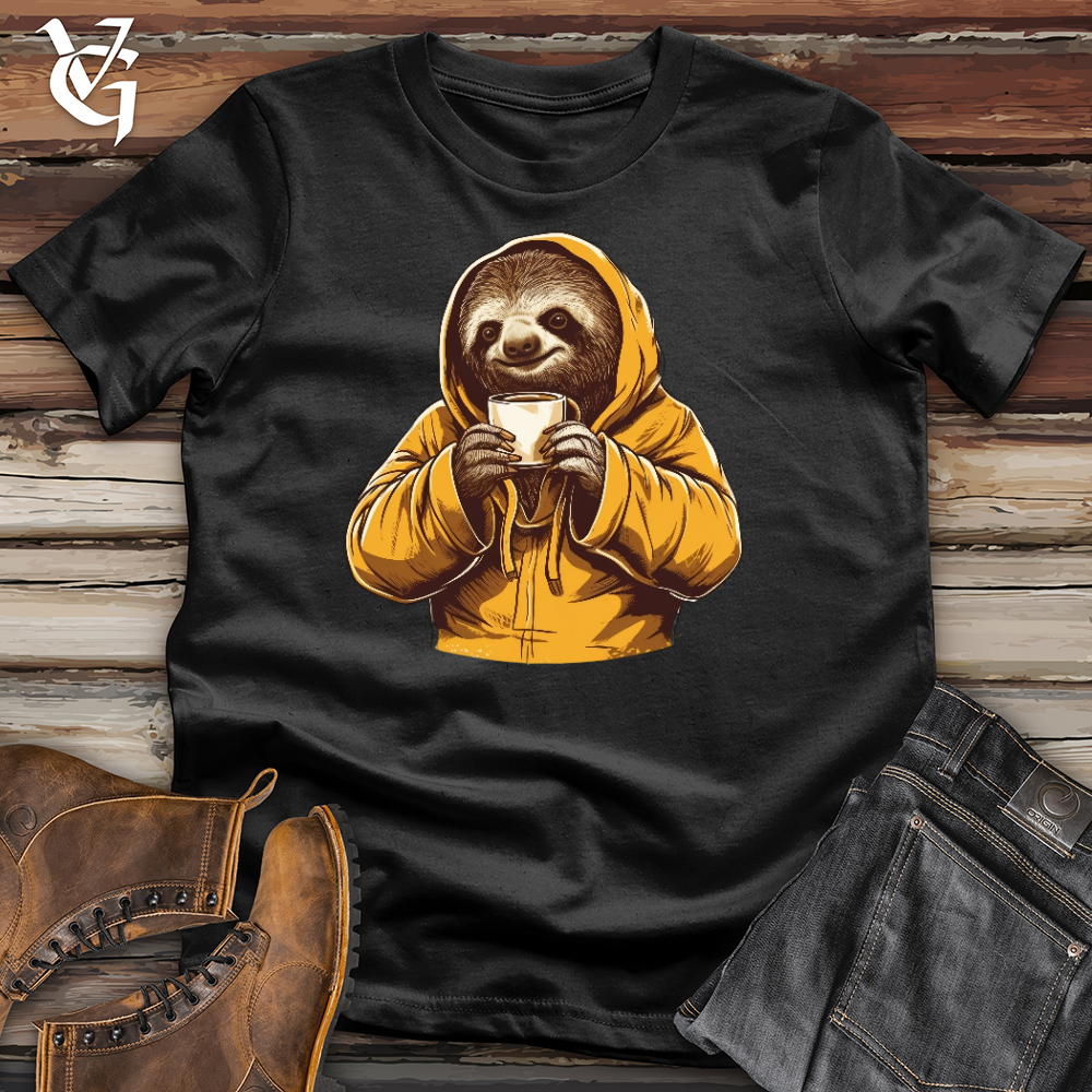 Sloth Coffee Cotton Tee