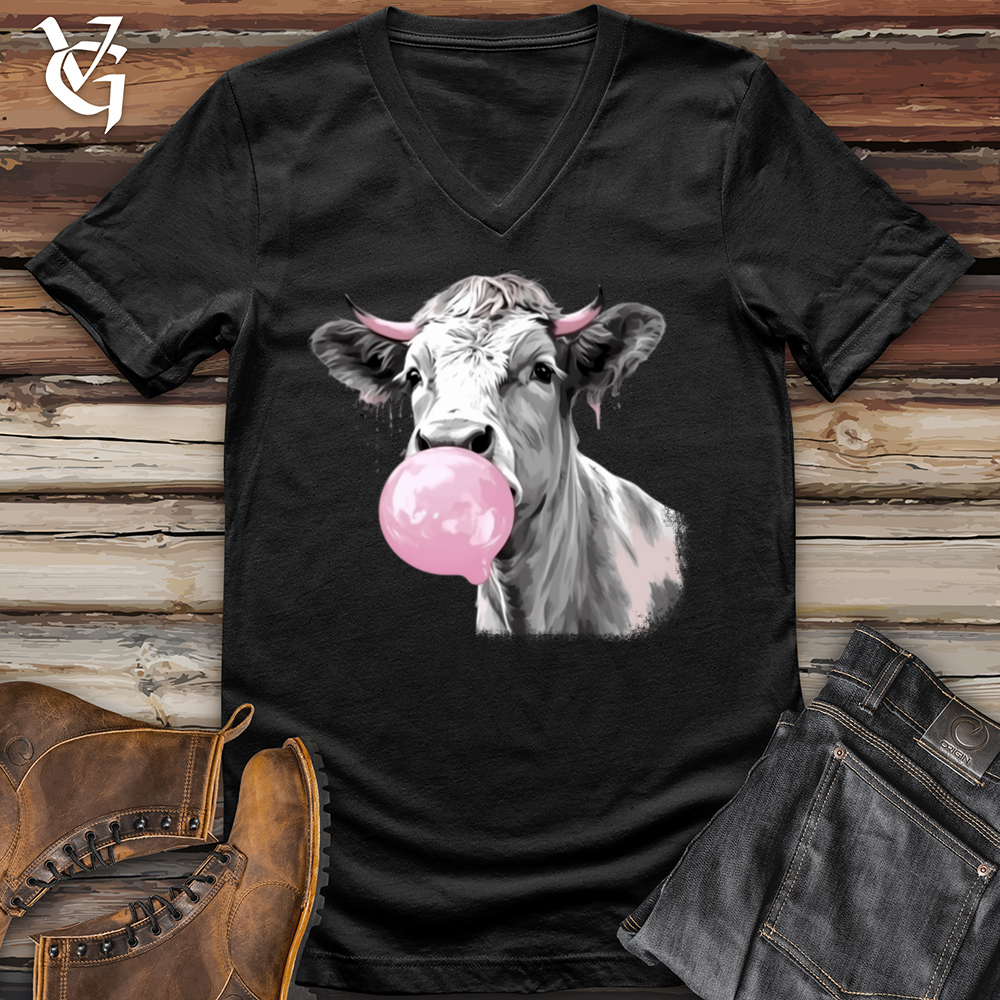 Cow Gum V-Neck