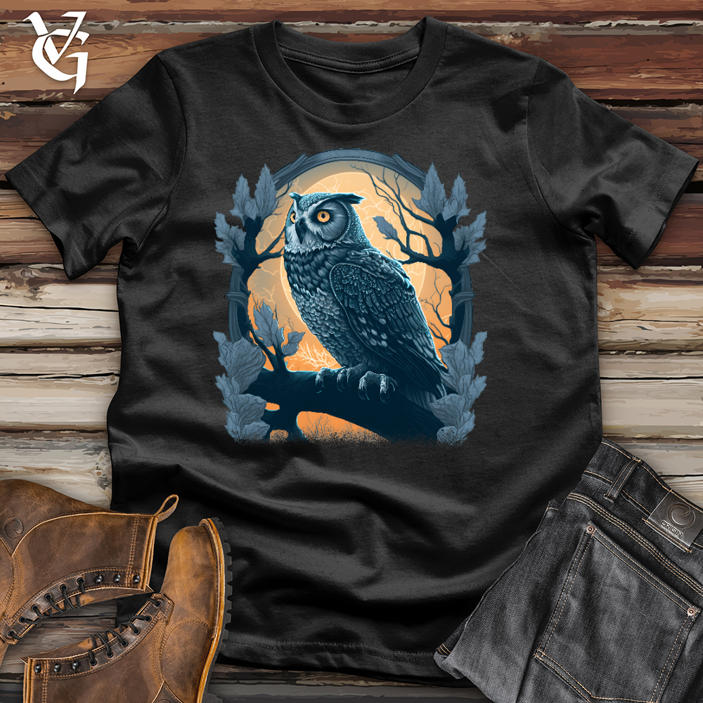 Owl Branch Cotton Tee