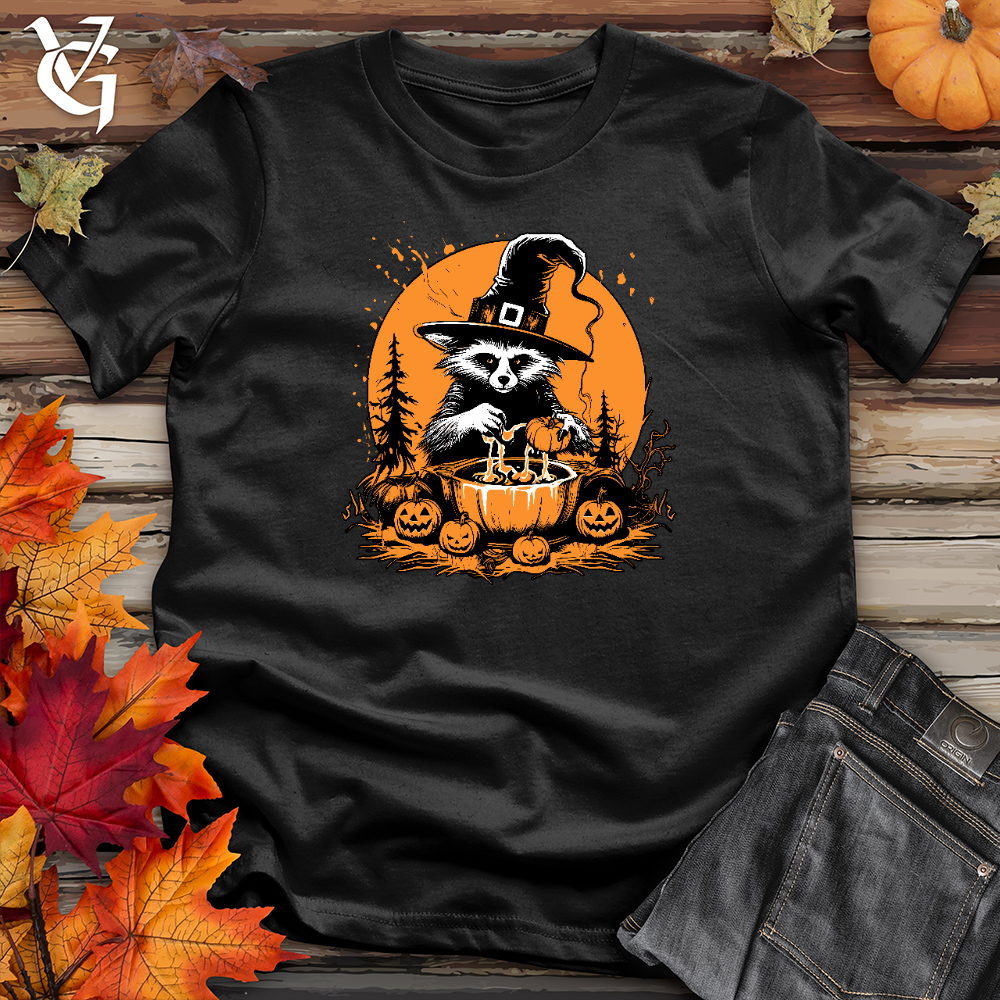 Mystic Cauldron Raccoon Cotton Tee