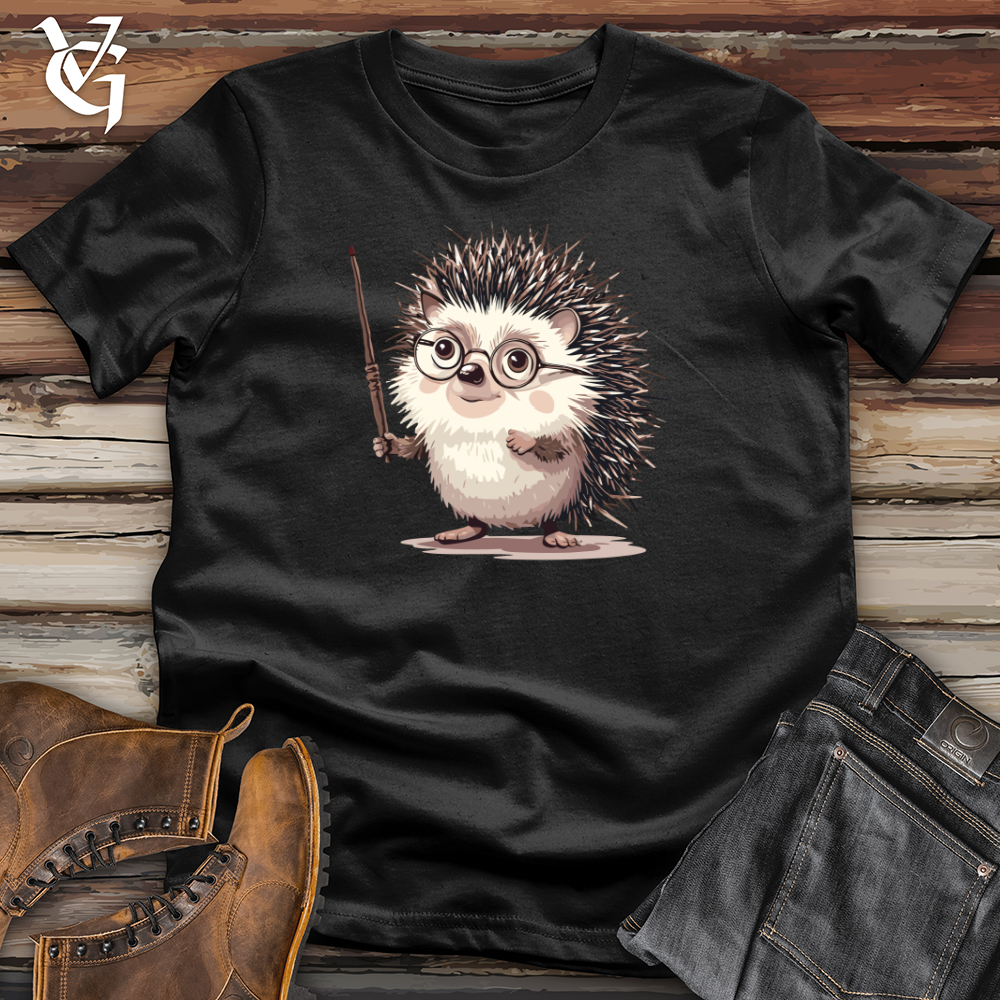 Hedgehog Wizard Whimsy Softstyle Tee