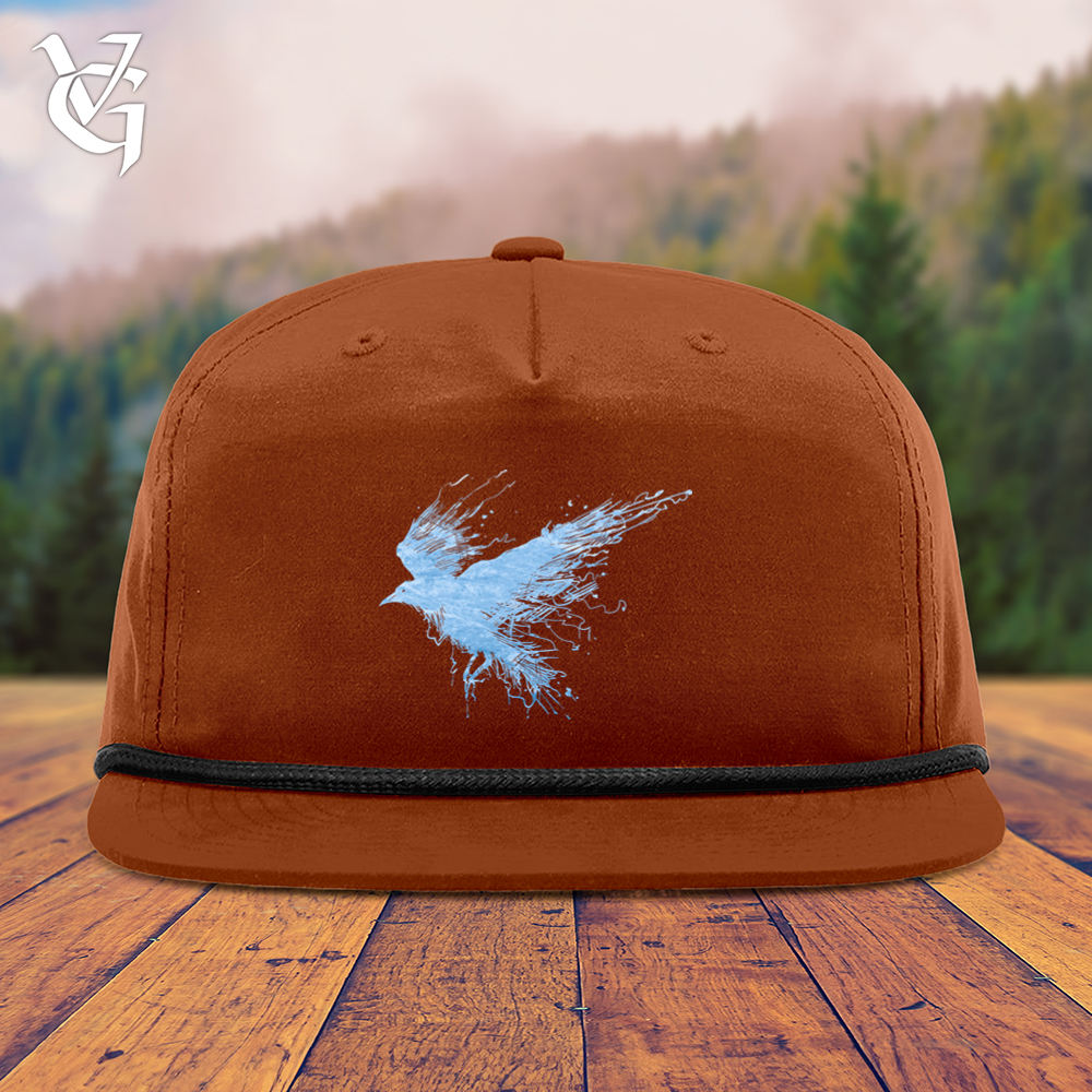 Smokey Winter Raven Snapback Cap