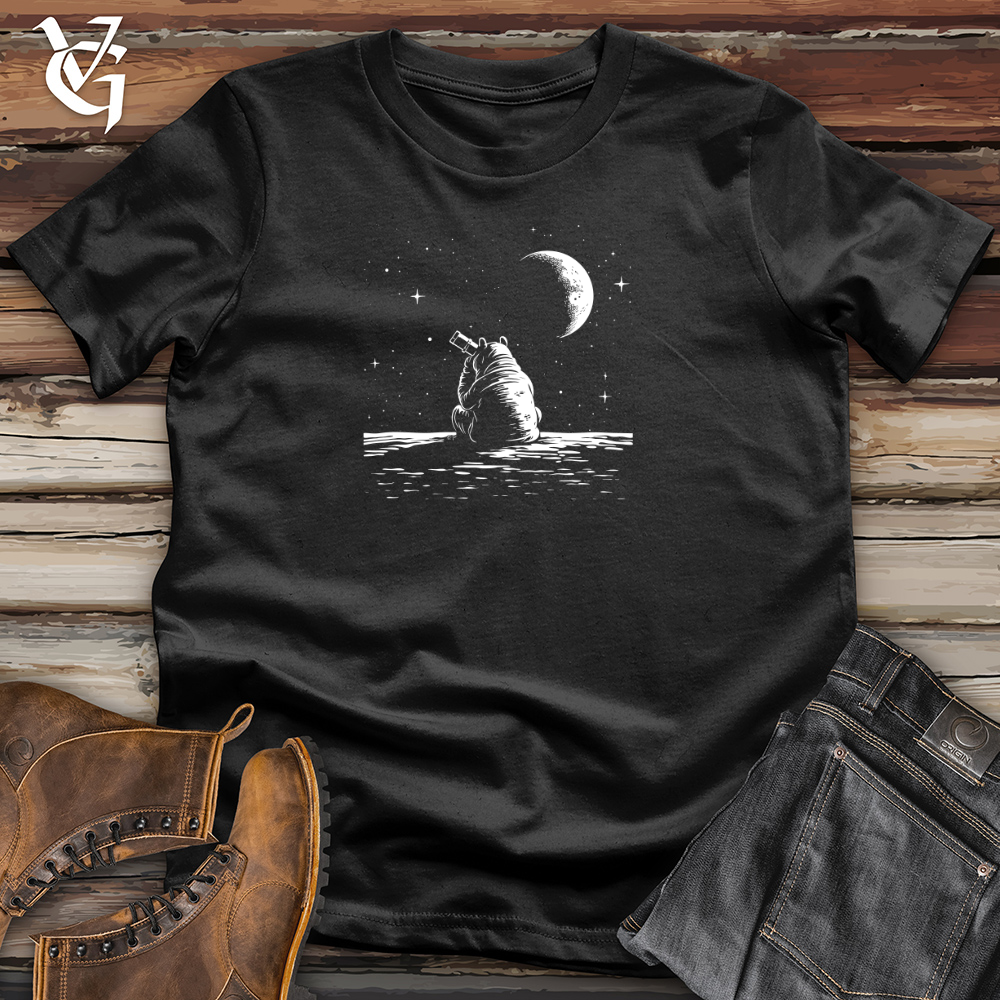 Cosmic Hippo Gazer Cotton Tee