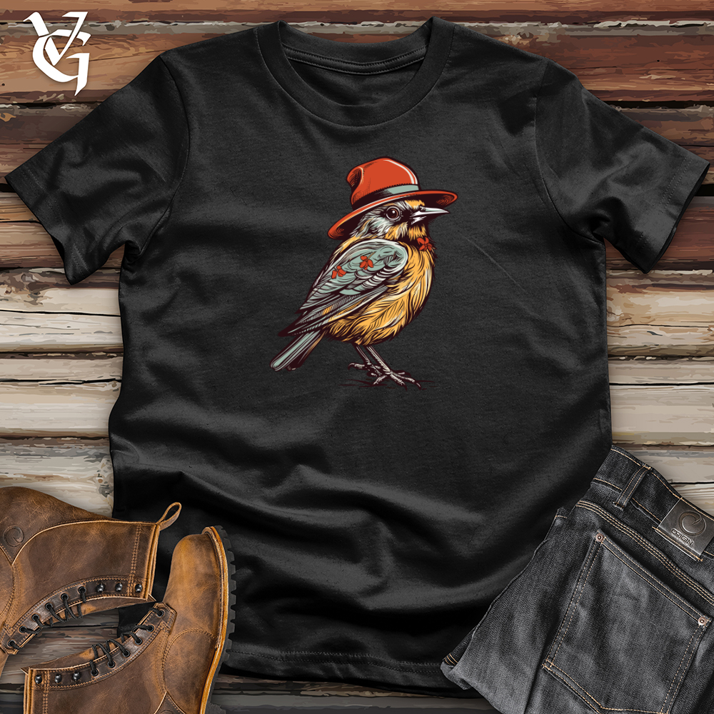 Robin Western Whistle Cowboy Cap Softstyle Tee