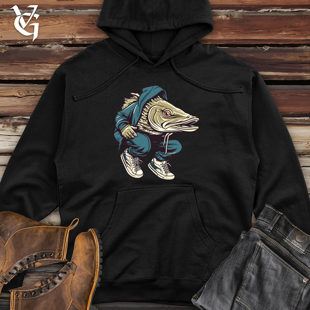 Catfish Sneakers Midweight Hooded Sweatshirt