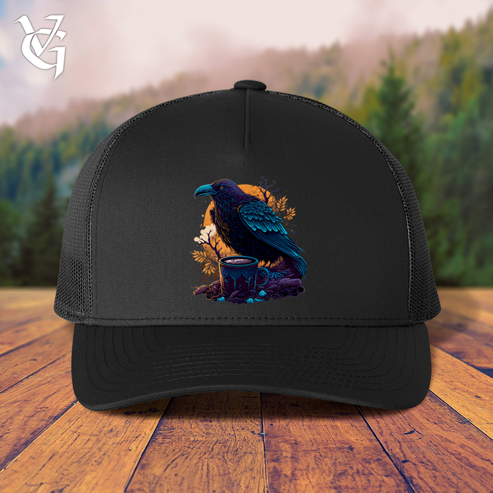 Black Raven Coffee Trucker Cap