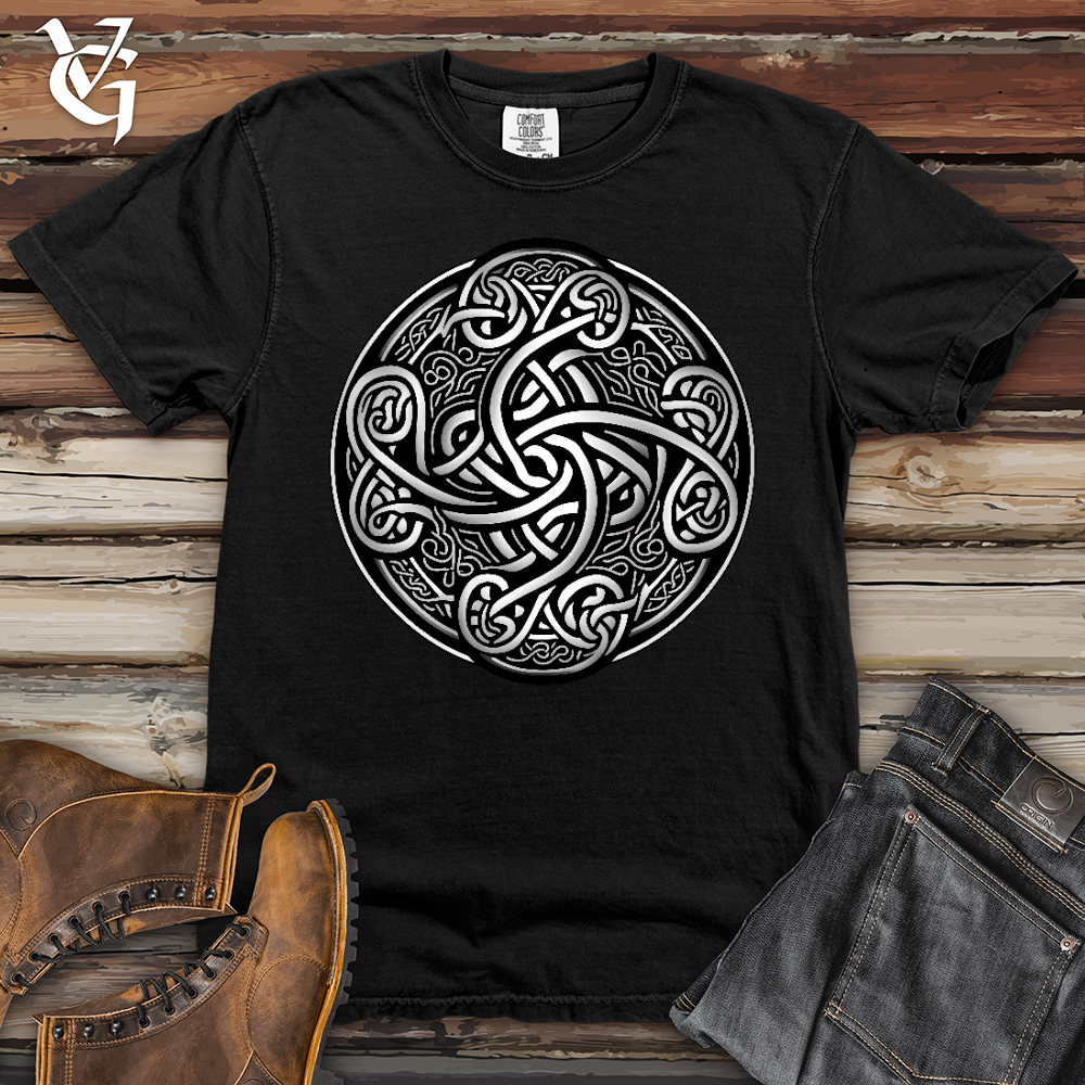 Silver Celtic Knot Heavy Cotton Comfort Colors Tee