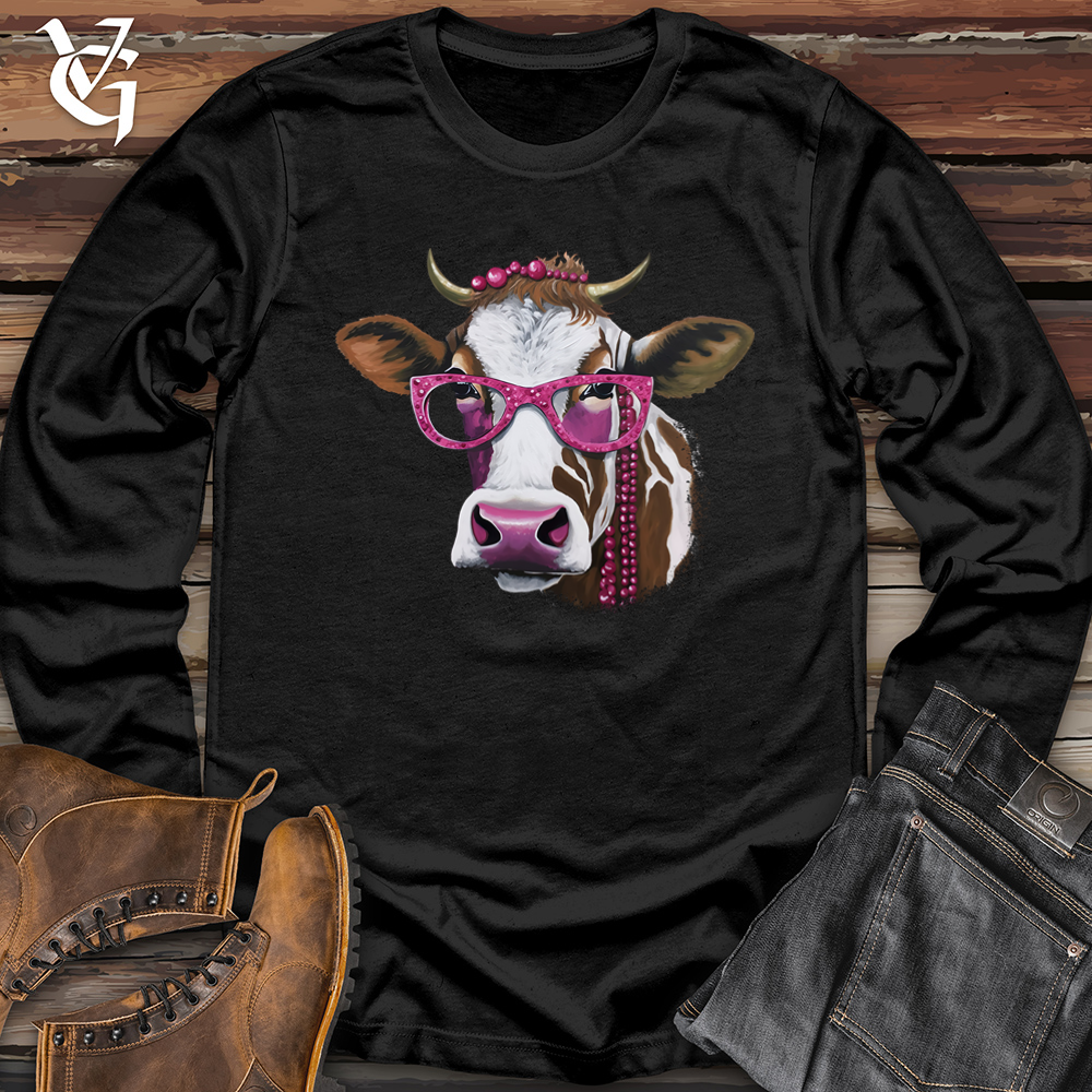 Auntie Cow Softstyle Long Sleeve