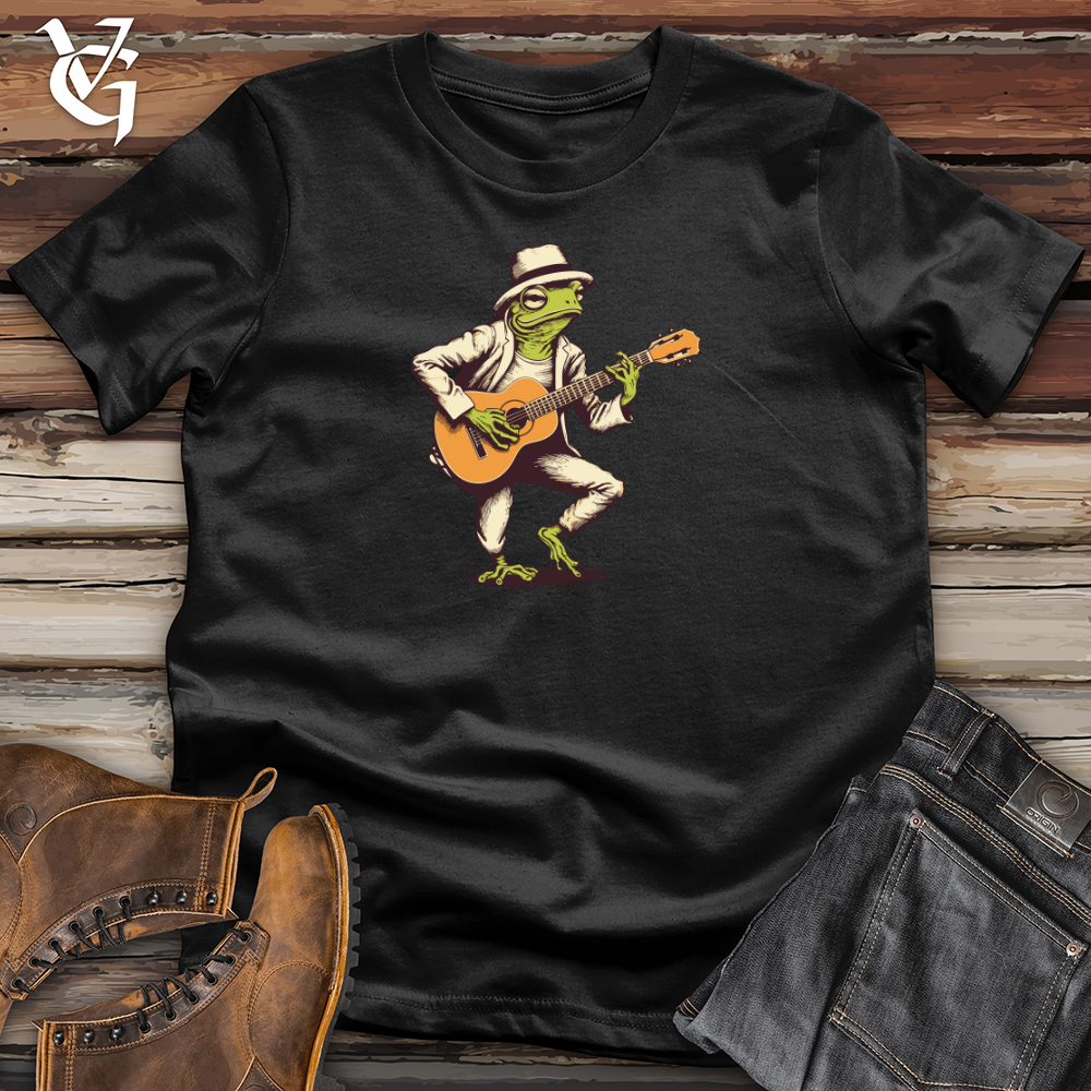 Strutting Strings Frog Softstyle Tee