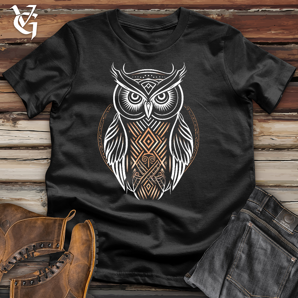 Curious Owl Cotton Tee
