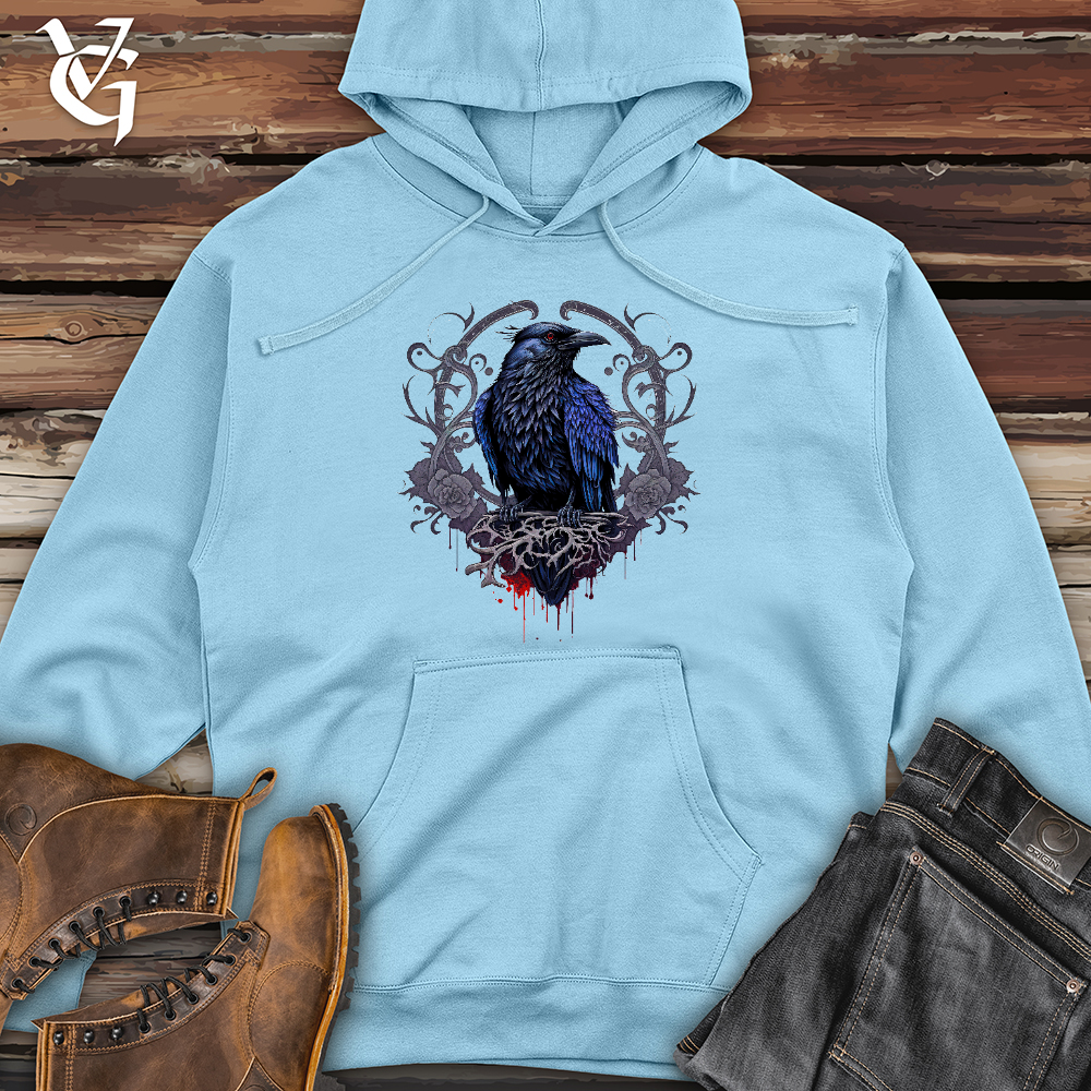 Odins Raven Midweight Hooded Sweatshirt